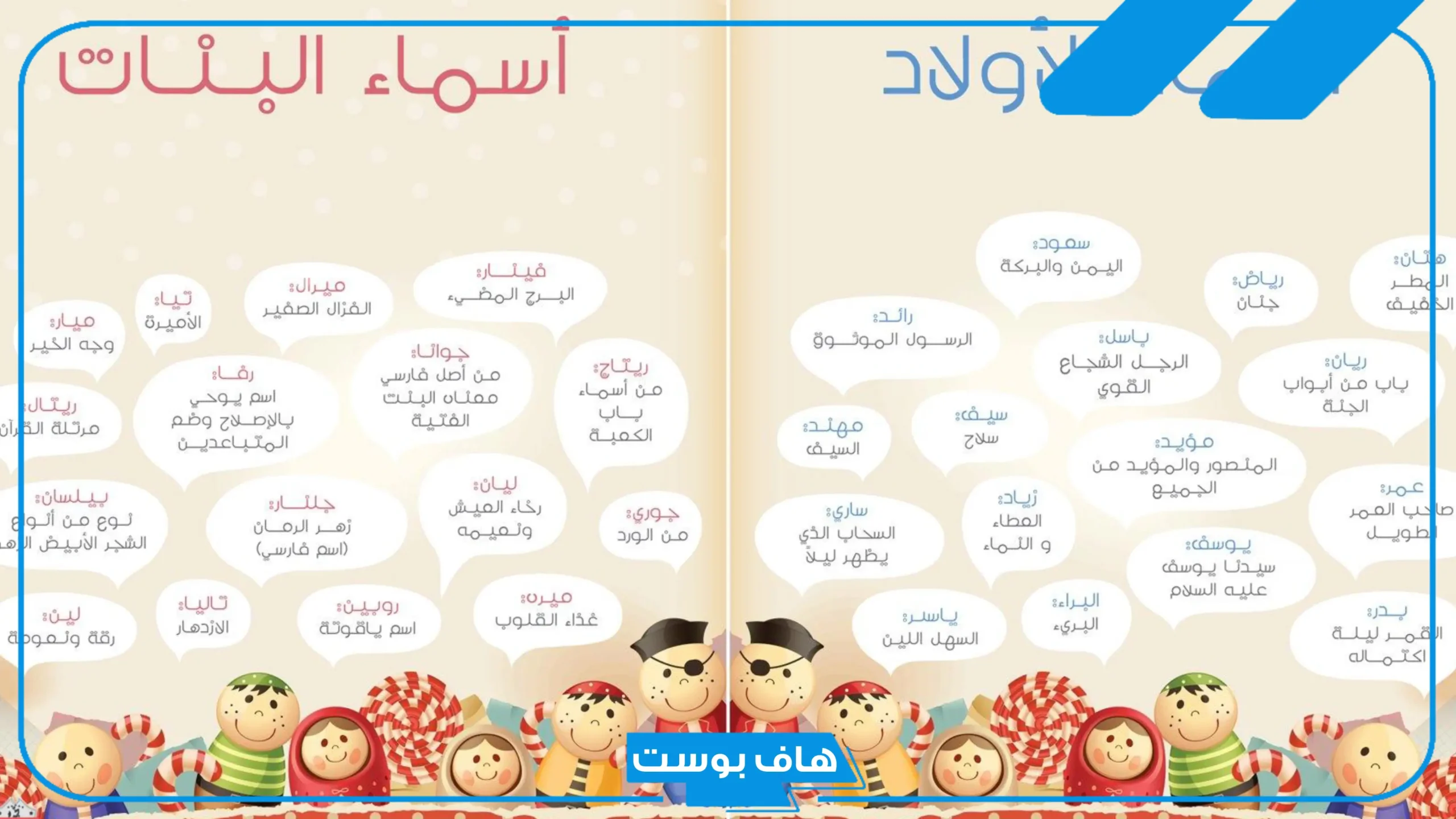 اسماء اولاد اجنبية مسلمة جميلة ونادرة مع المعاني مميزة 2025