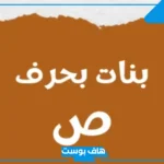 أسماء نبات بحرف الصاد ص معروف، نبات يبدأ بحرف ص من أربع حروف