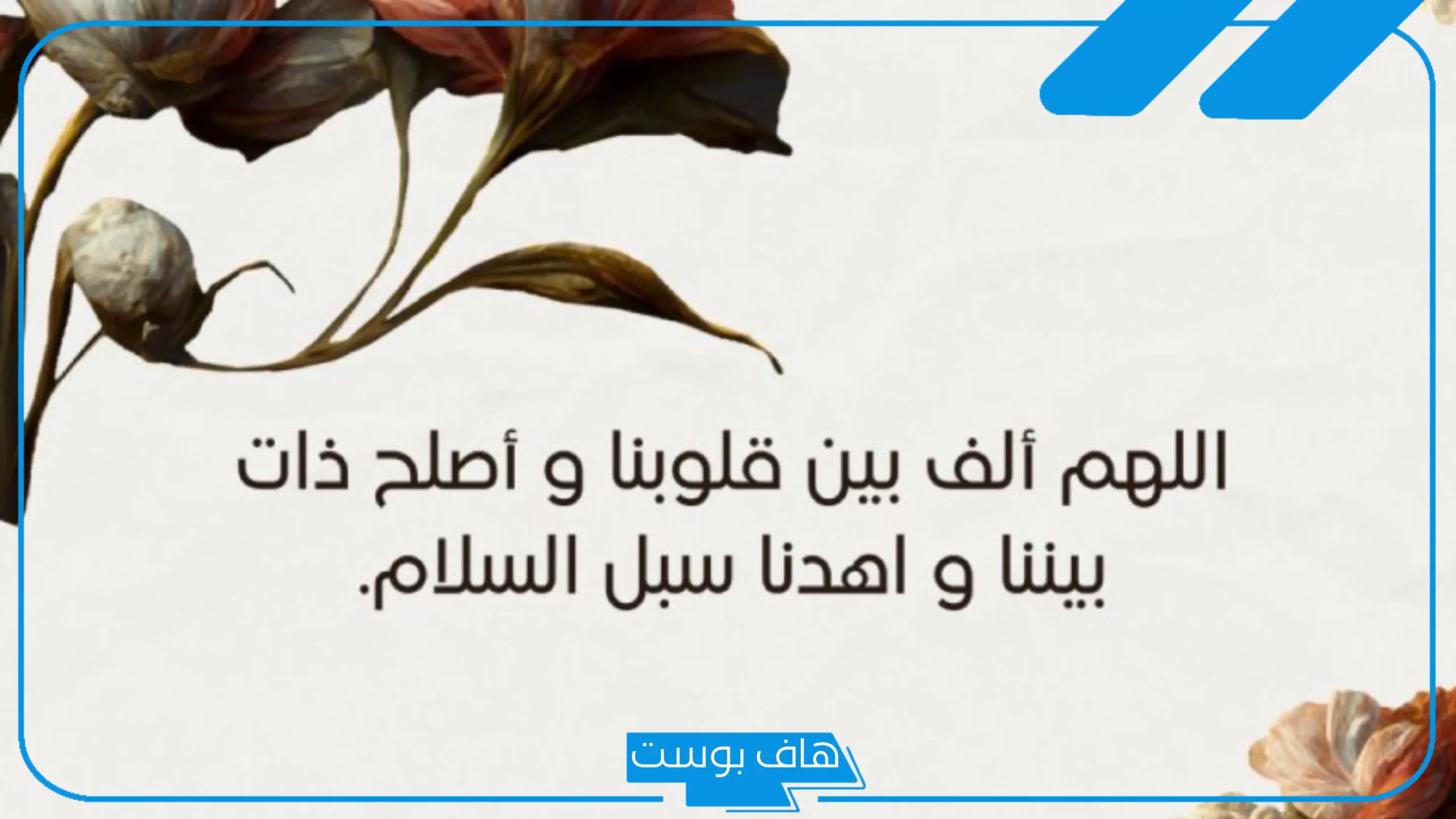 تجربتي مع دعاء اللهم ألف بين قلوبنا وأصلح ذات بيننا