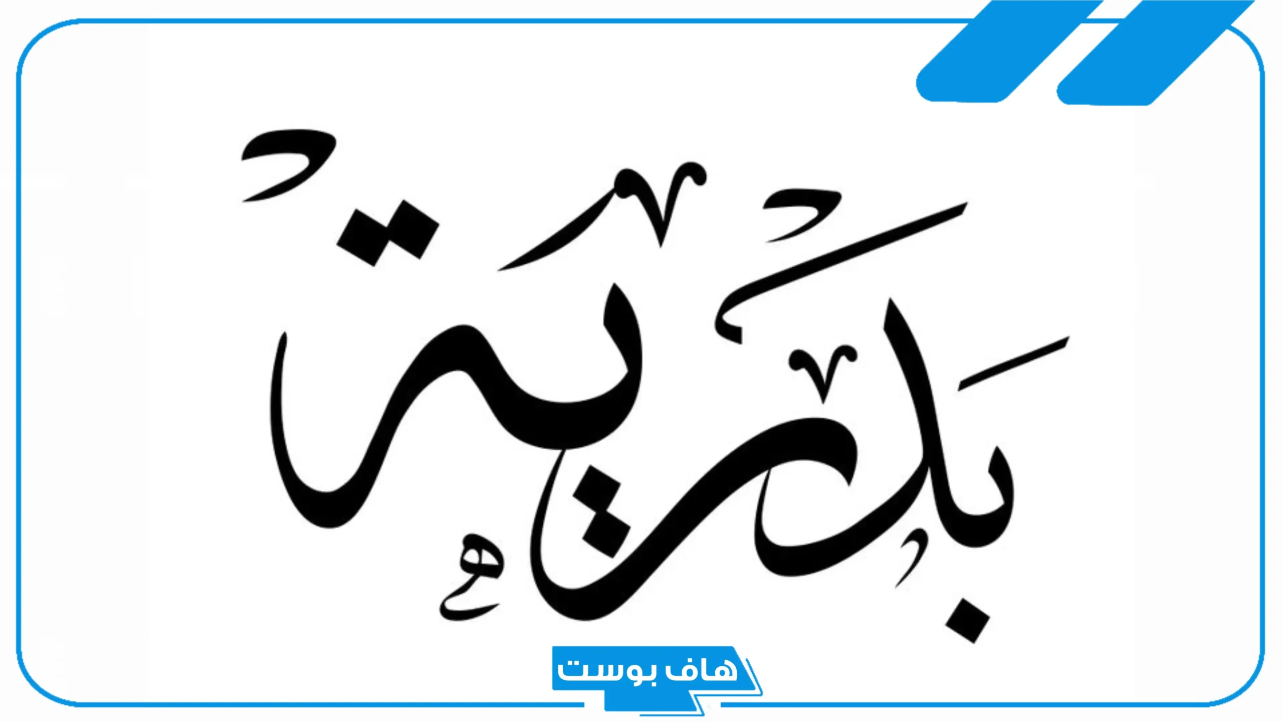 معنى اسم بدرية وأصله، دلع اسم بدرية وحظها في الجواز