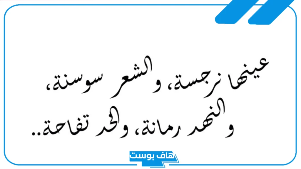 اجمل ما قيل في الغزل للمرأة الجميلة، عبارات غزل رومانسية قصيرة