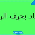 أسماء جماد بحرف الراء من 4 حروف.. جماد يبدأ بحرف ر