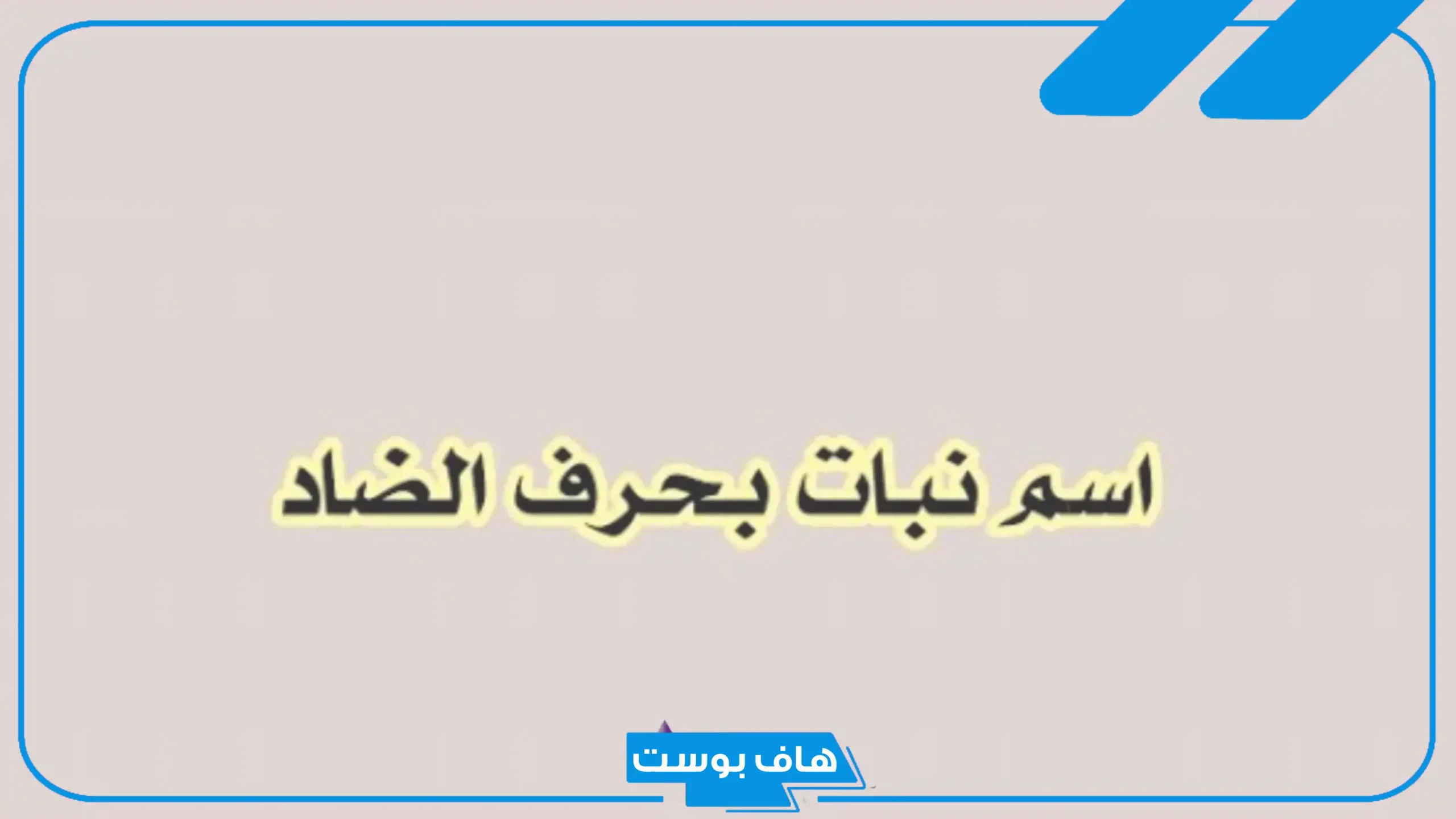 اسم نبات بحرف ض معروف.. أسماء نباتات بحرف ضاد من ستة حروف