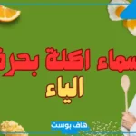 اسم اكله بحرف الياء ي.. أكلات تبدأ بحرف ي غريبة وعجيبة