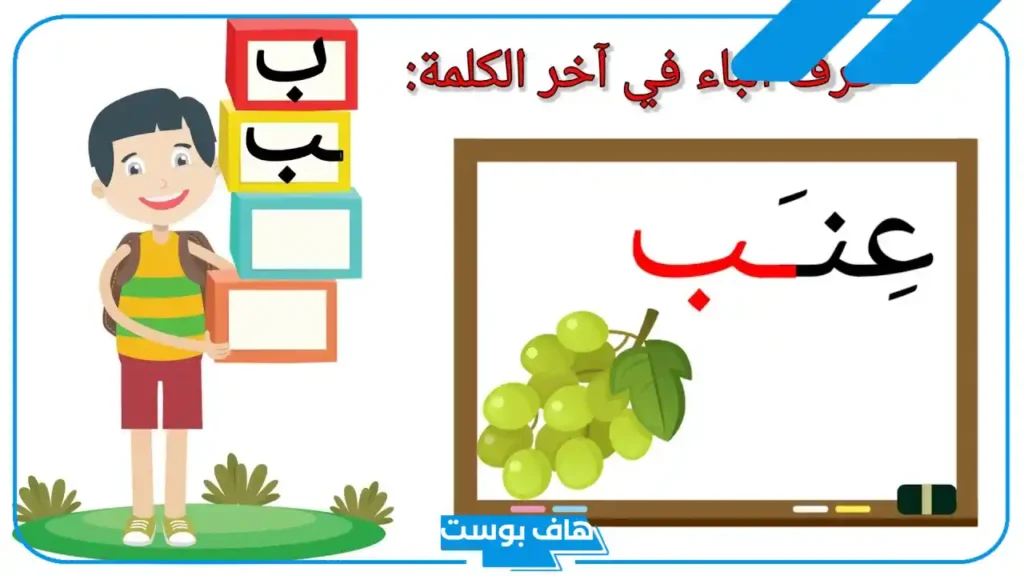 كلمات تنتهي بحرف الباء مع المعاني، كلمات عربية بحرف ب