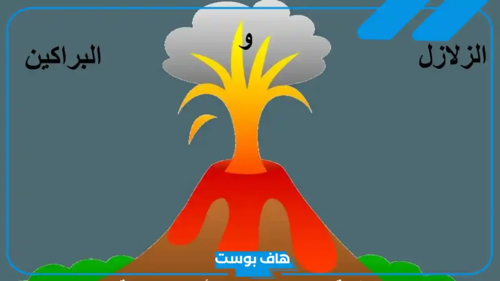 بحث عن الزلازل والبراكين متكامل الفقرات عن أسبابها وطرق الوقاية منها