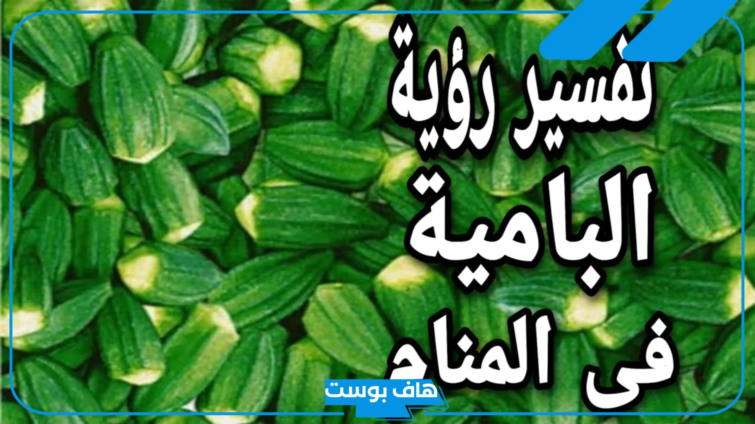 تفسير حلم رؤية البامية في المنام الخضراء للرجل والمرأة لكبار العلماء