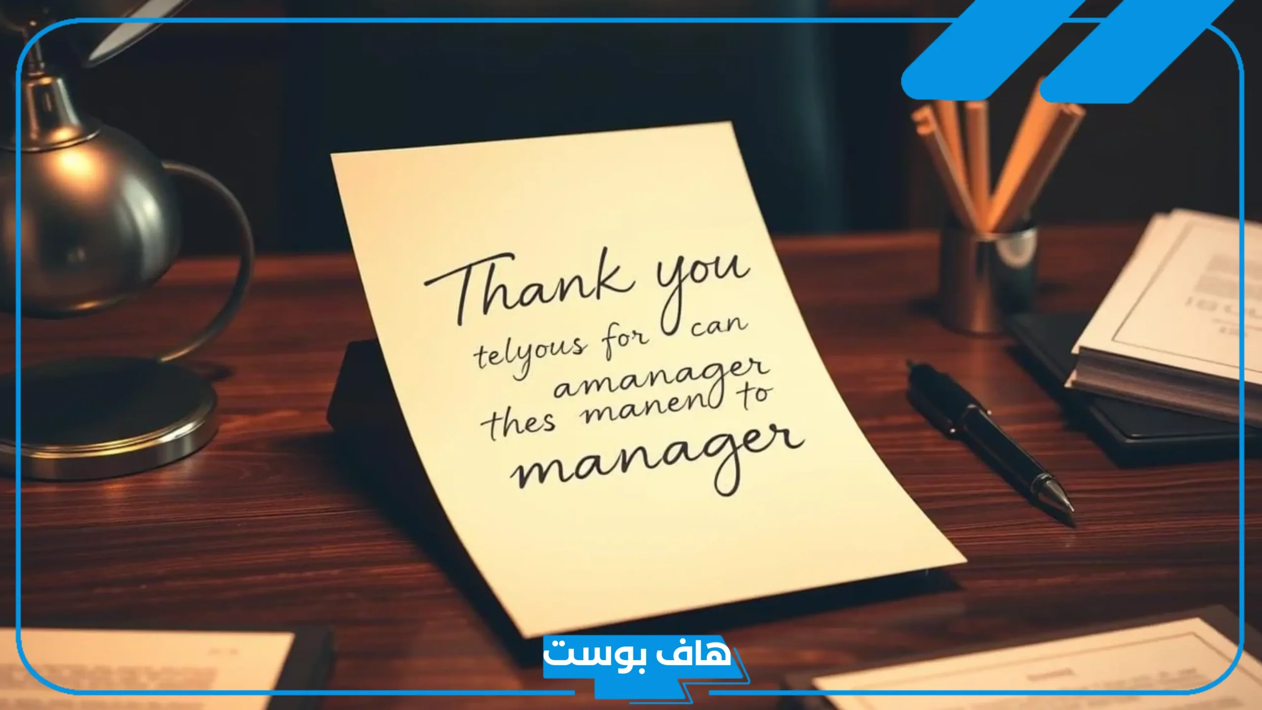 كلمات شكر للمدير في العمل مميزة فيس بوك، كلمة شكر للقائد الناجح