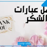 كلمات شكر وثناء لشخص قدم العطاء قصيرة.. عبارات شكر وامتنان بالإنجليزي