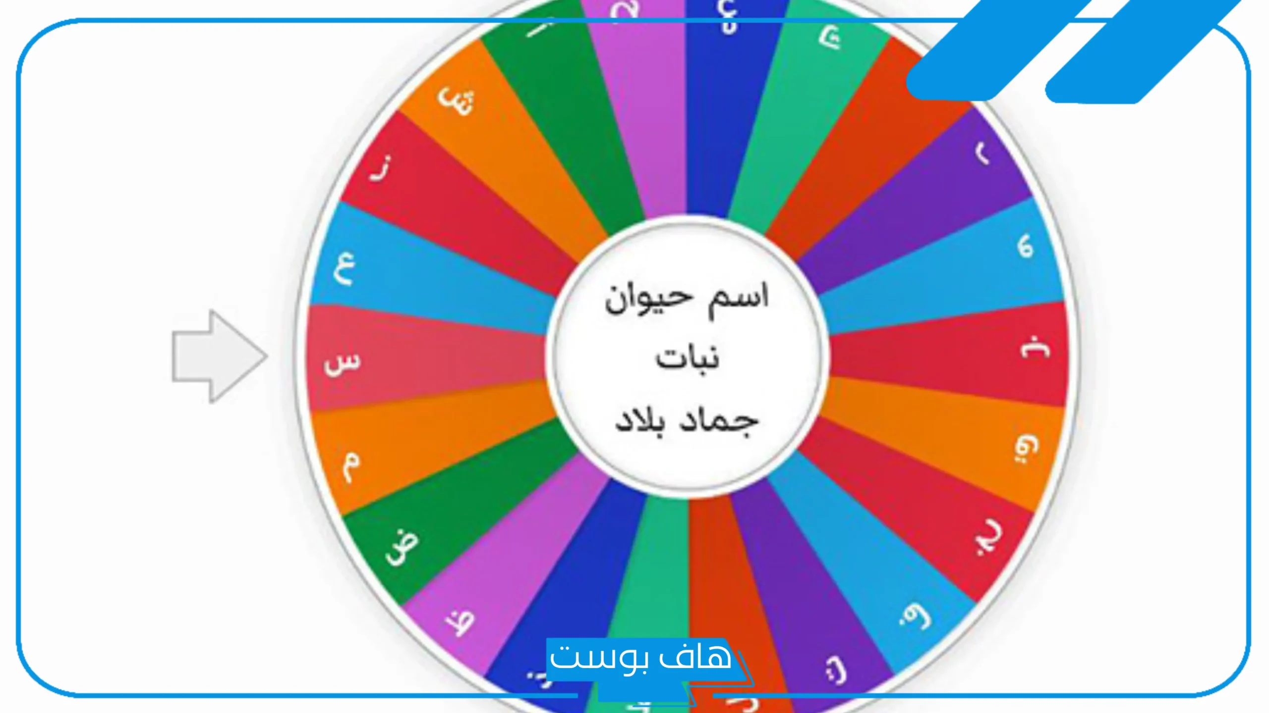 لعبة اسم حيوان نبات جماد بلاد من الالف الى الياء