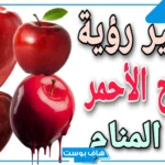 تفسير حلم التفاح الاحمر في المنام للمتزوجة وأكله للرجل عند ابن سيرين