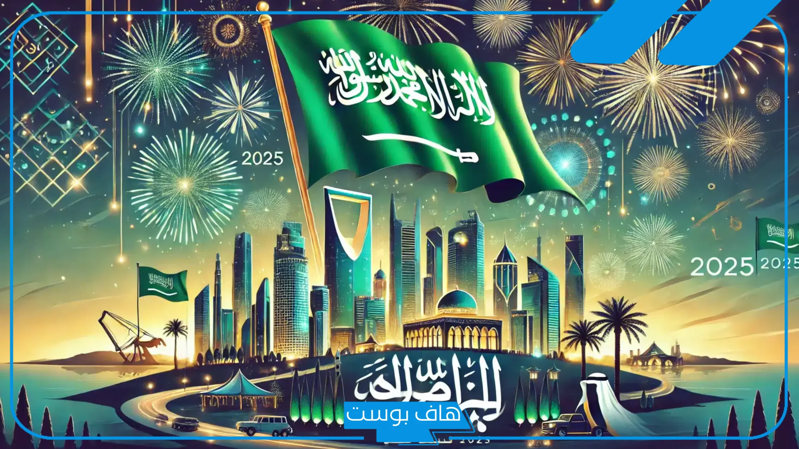 اذاعة عن اليوم الوطني السعودي 96 كاملة الفقرات مميزة