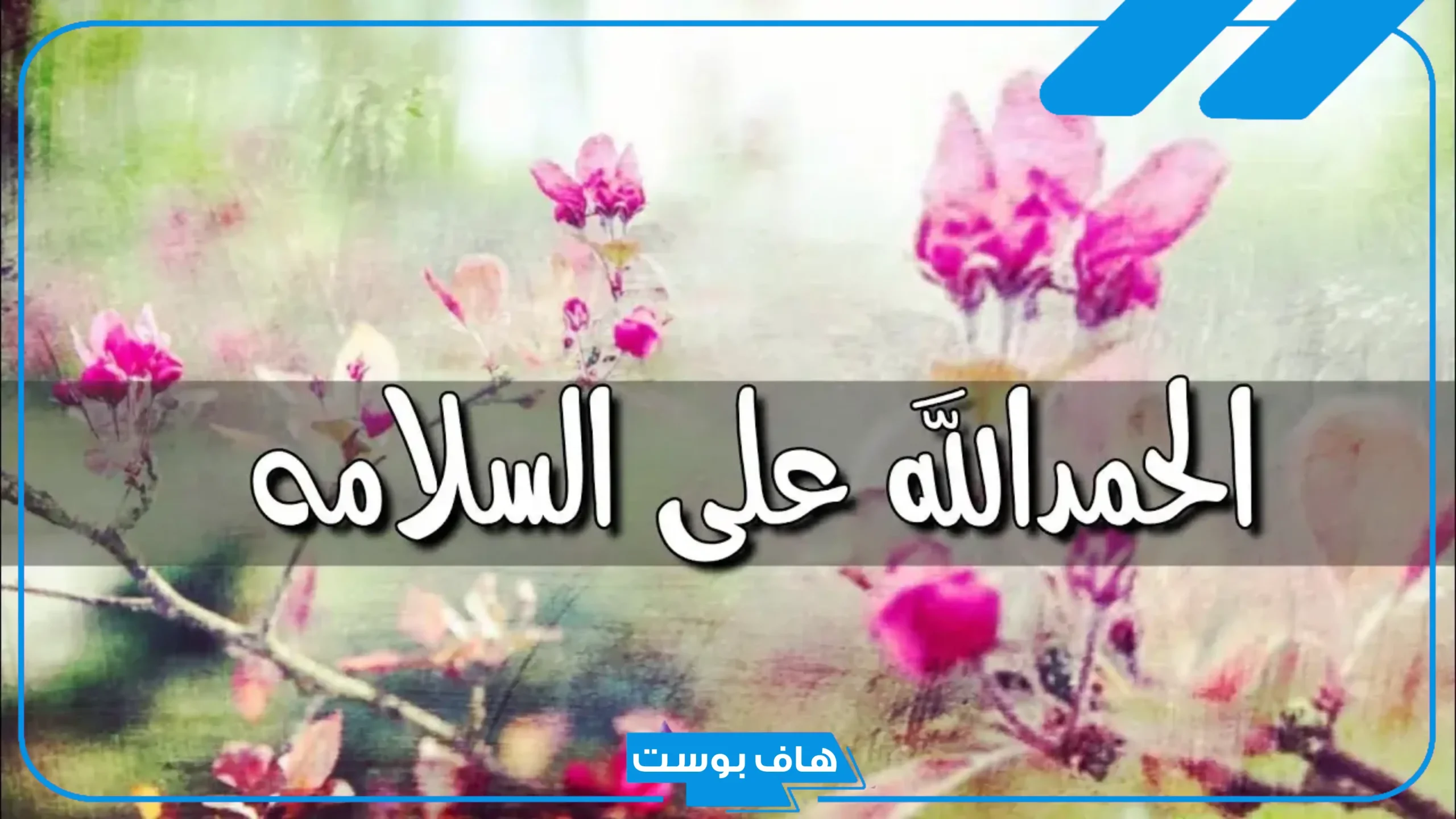 الحمد لله على سلامة الوصول من السفر.. عبارات الحمدلله على سلامة الوصول حبيبي