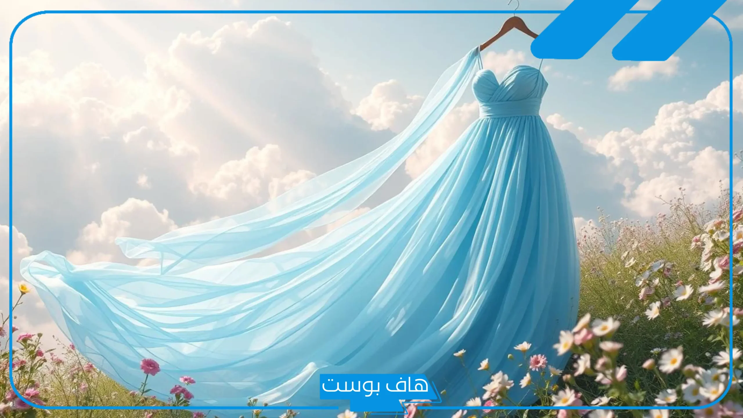 تفسير حلم ارتداء فستان ازرق في المنام للعزباء والمتزوجة عند ابن سيرين