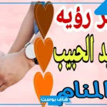 تفسير حلم مسك يد شخص تحبه بقوة في المنام للعزباء لابن سيرين