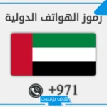 00971 مفتاح اي دولة؟ ما هو رمز الدولة 971 في رسائل الواتس اب؟