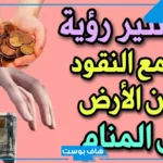 تفسير حلم جمع النقود الورقية من الأرض للمتزوجة والعزباء في المنام