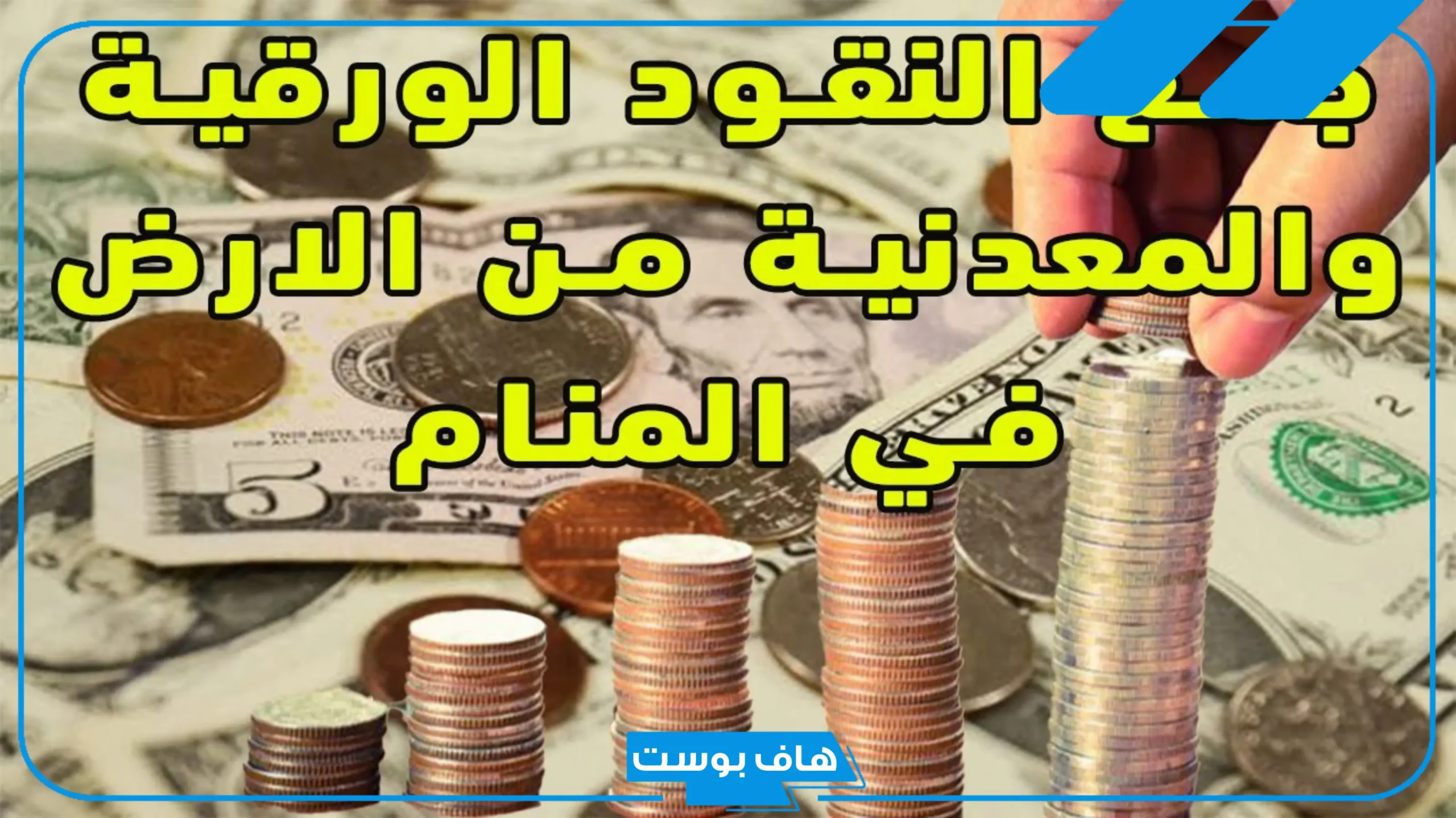 تفسير حلم جمع النقود الورقية من الأرض للمتزوجة والعزباء في المنام