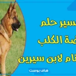 تفسير عضة الكلب في الرجل وخروج الدم للعالم ابن سيرين