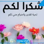 أجمل عبارات شكر وامتنان قصيرة .. كلمات شكر وتقدير لشخص محترم